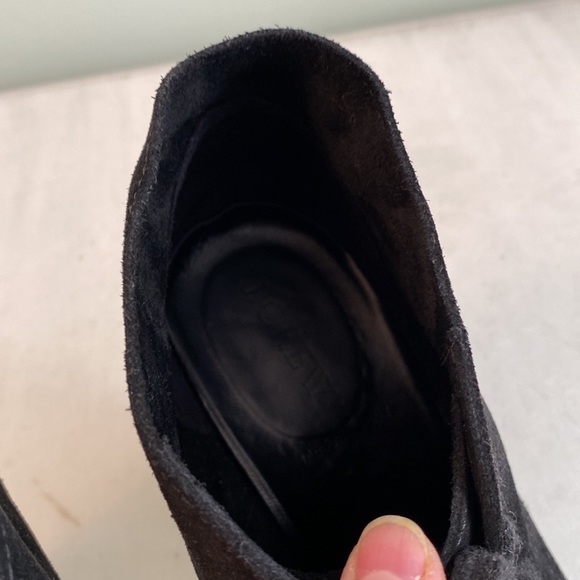 J. Crew black suede heels/ platform booties - Picture 16 of 16